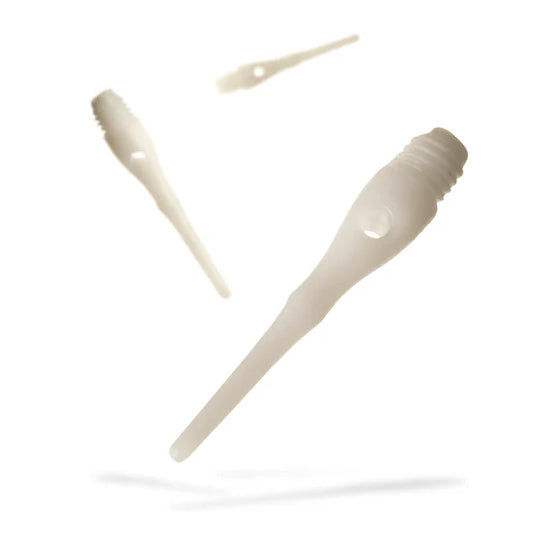 GLD Products Viper Tufflex Tips III 2BA White 100Ct Soft Dart Tips