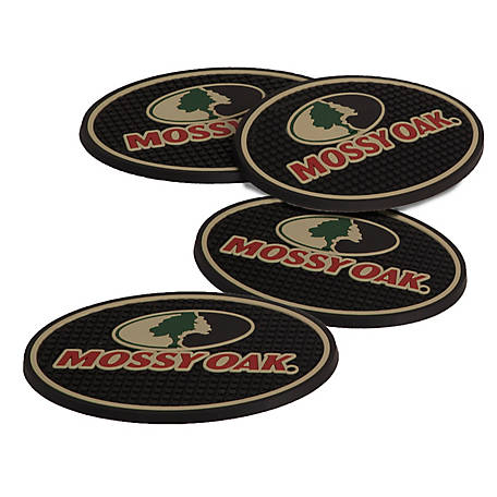 Mossy Oak Rubber Coaster Set