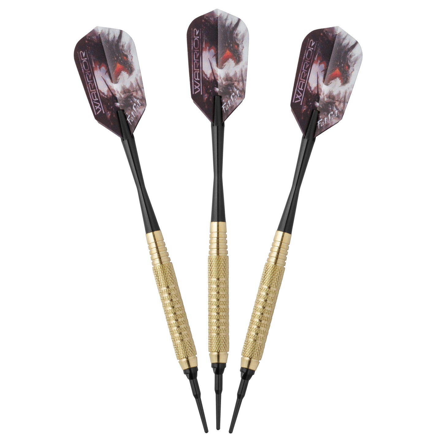 Fat Cat Warrior Soft Tip Darts - 16gm