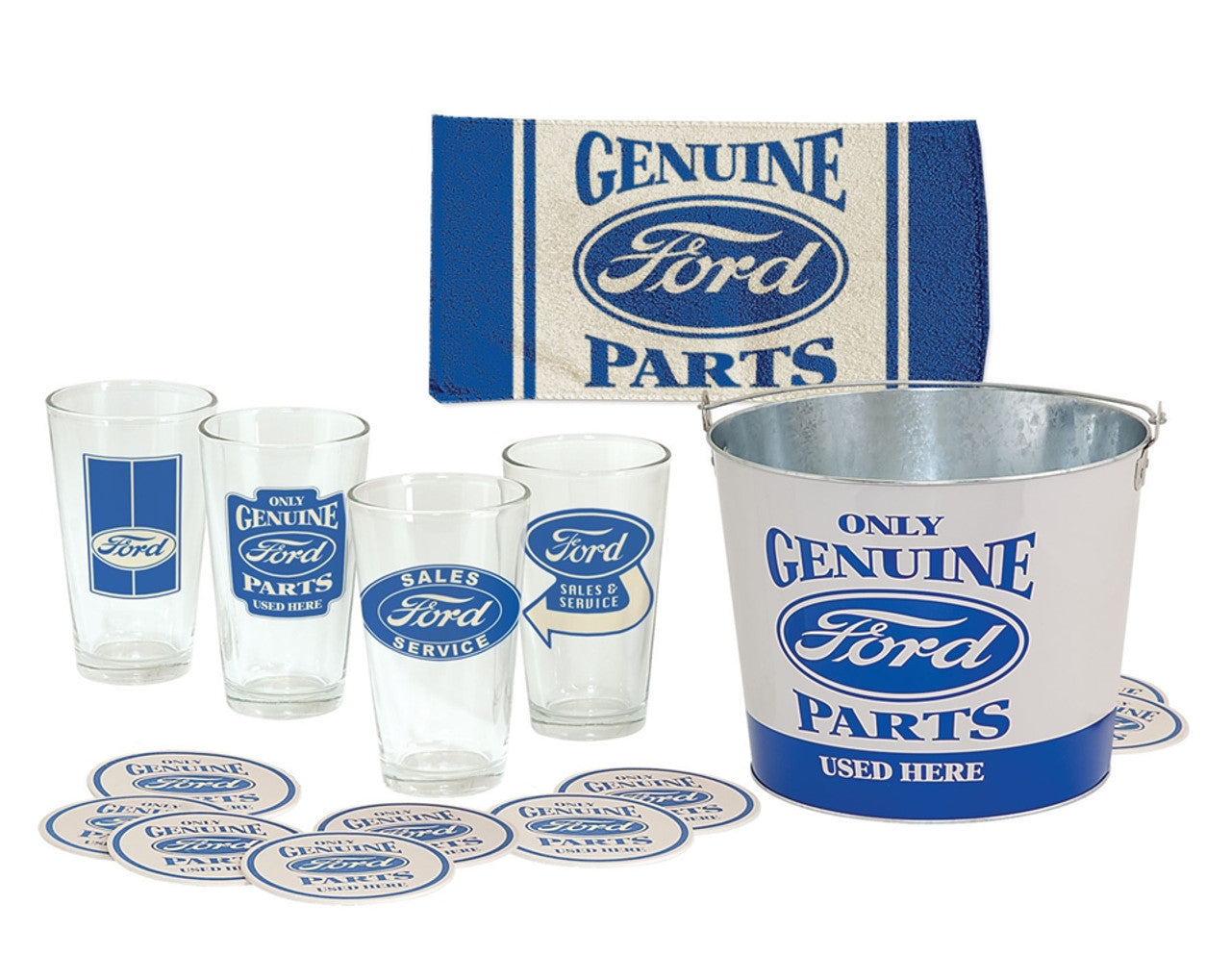 Genuine Parts Pint Glass Gift Set