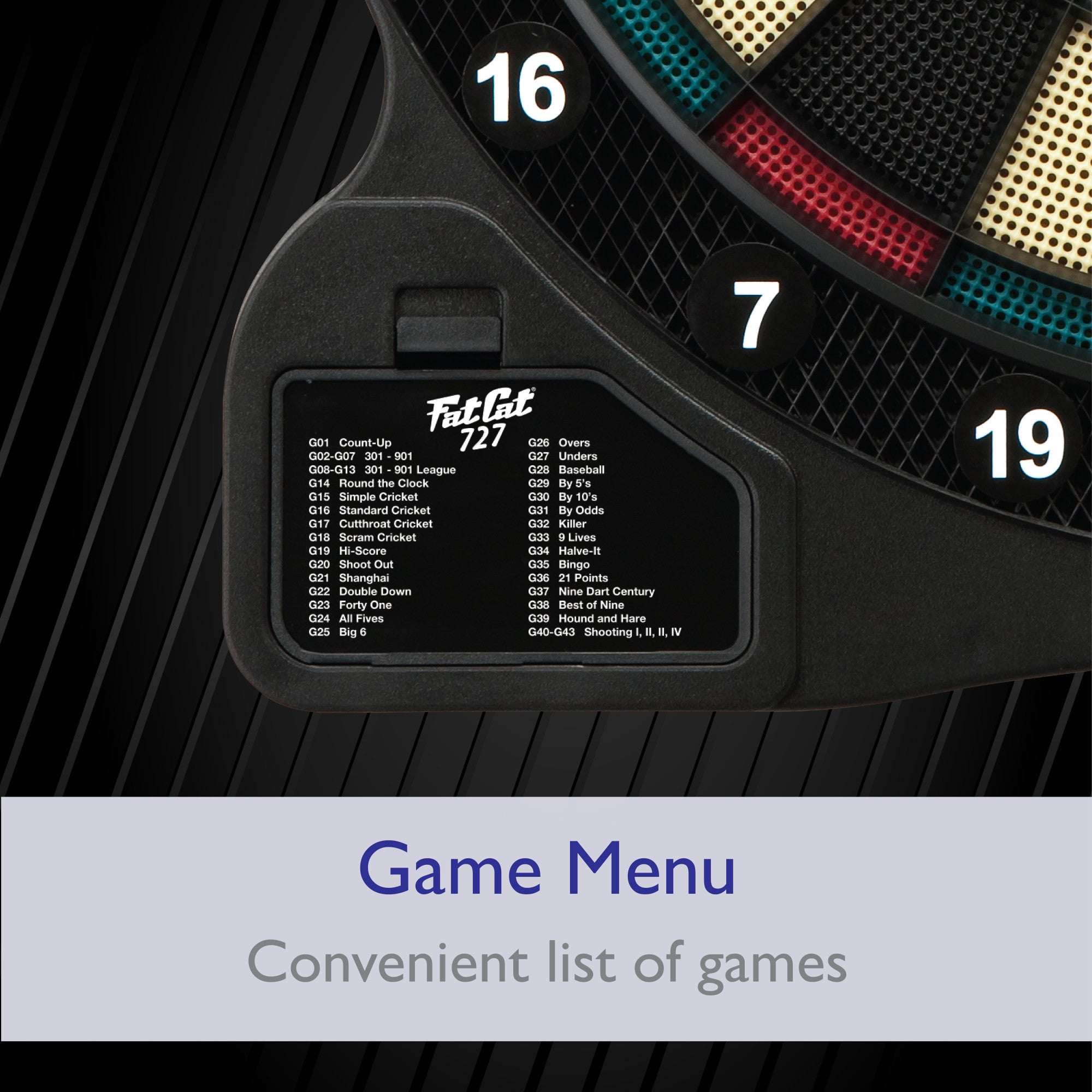 Fat cat cheap dart board