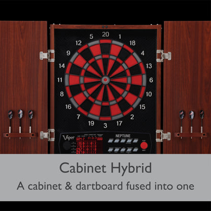 Viper Neptune Electronic Dartboard & Cabinet Combo