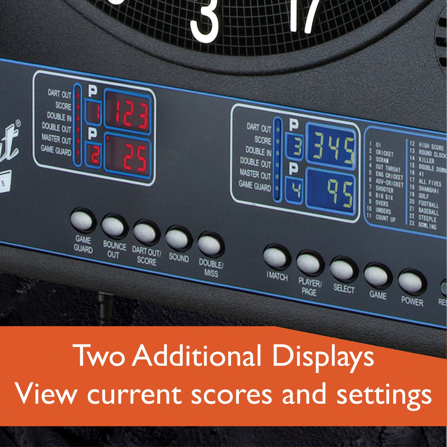 Fat Cat Mercury Electronic Dartboard & Cabinet Combo