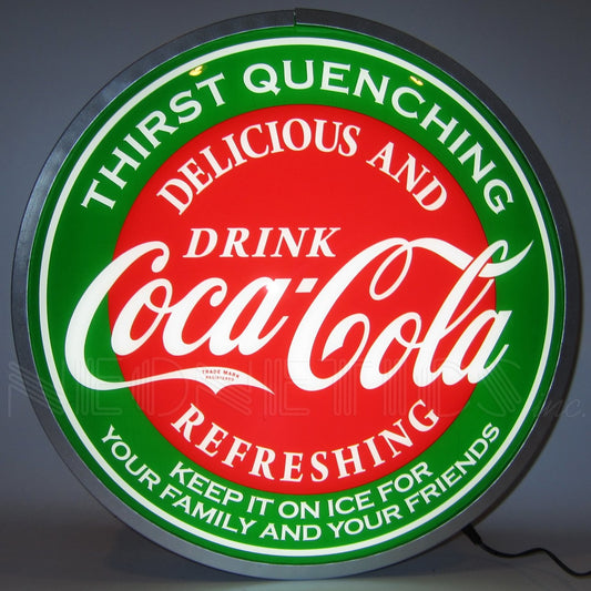 Coca Cola Evergreen LED Backlit Sign