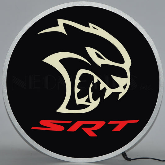 Dodge Hellcat SRT LED Sign