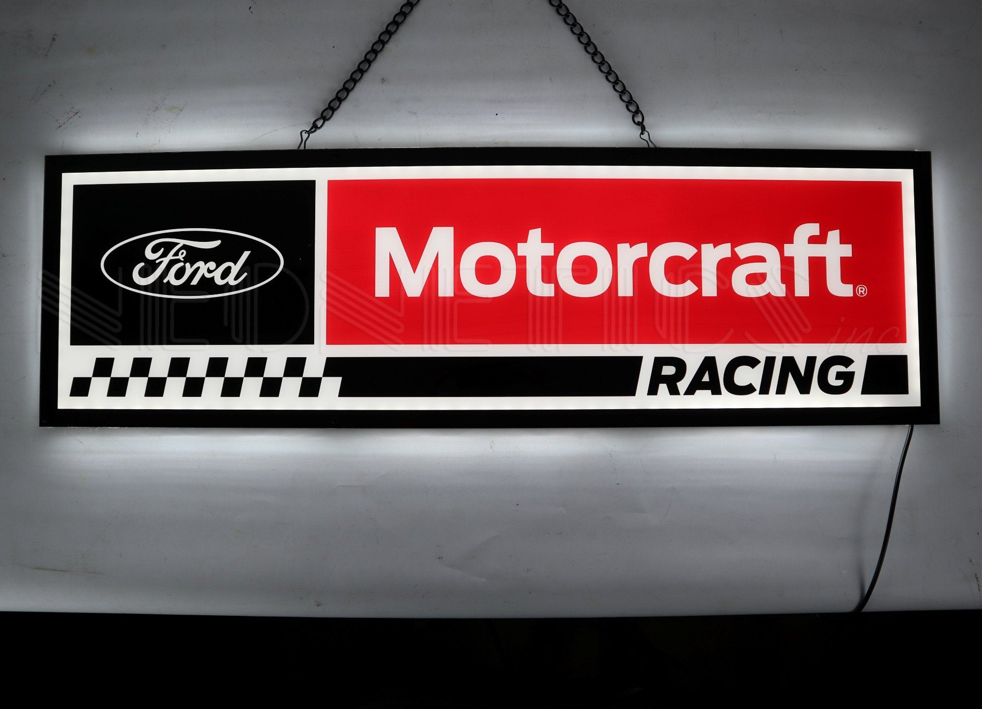 Motorcraft Racing Ads Ford Motorcraft Racing Slim LED Sign | CAVES