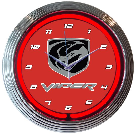 Viper Neon Clock