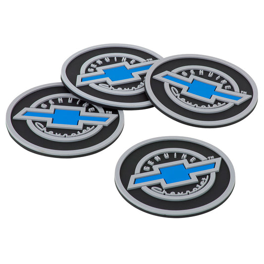 Genuine Chevrolet Rubber Coaster Set