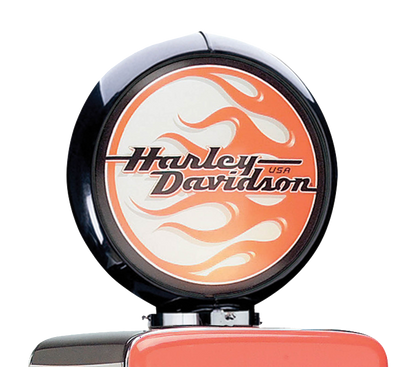 Harley Davidson Super Premium Gas Pump Display Case