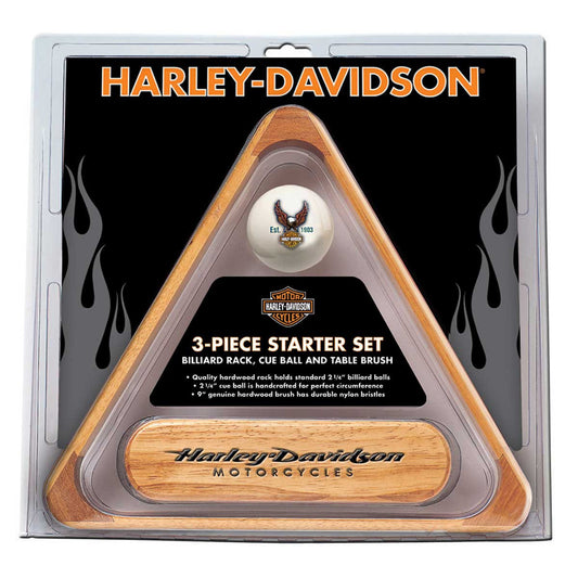 Harley Davidson 3-Piece Billiard Starter Set