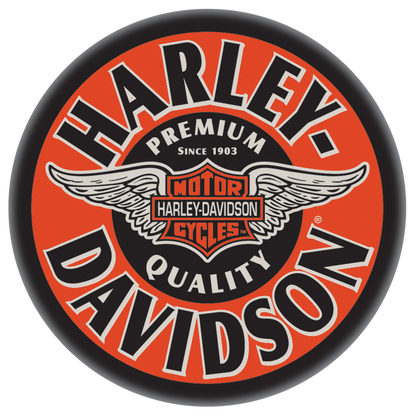 Harley Davidson Winged B&S Bar Stool