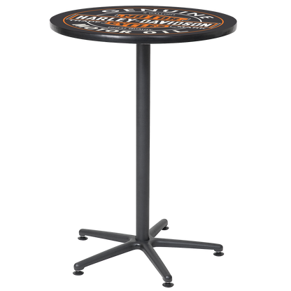 Harley Davidson Oil Can Café Table