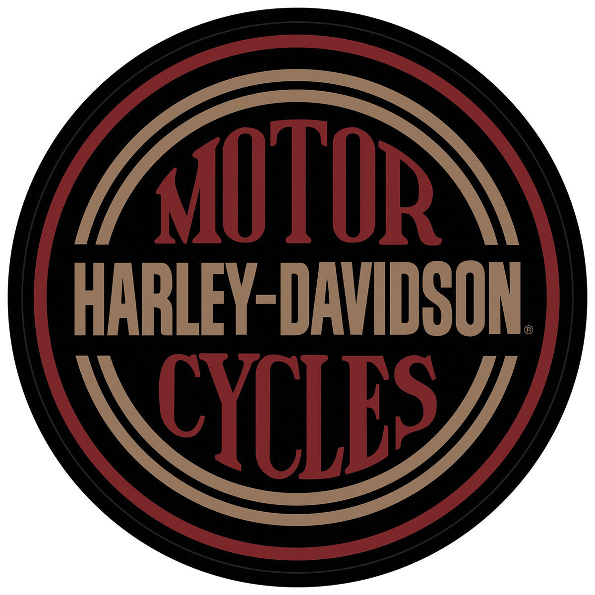 Harley Davidson Circle Logo Café Table