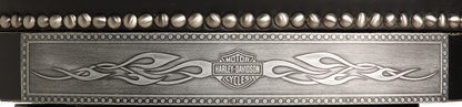 Harley Davidson Bar & Shield Flames Poker Chair