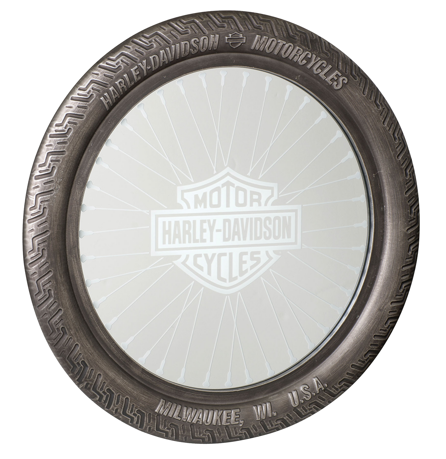 Harley Davidson Tire Mirror