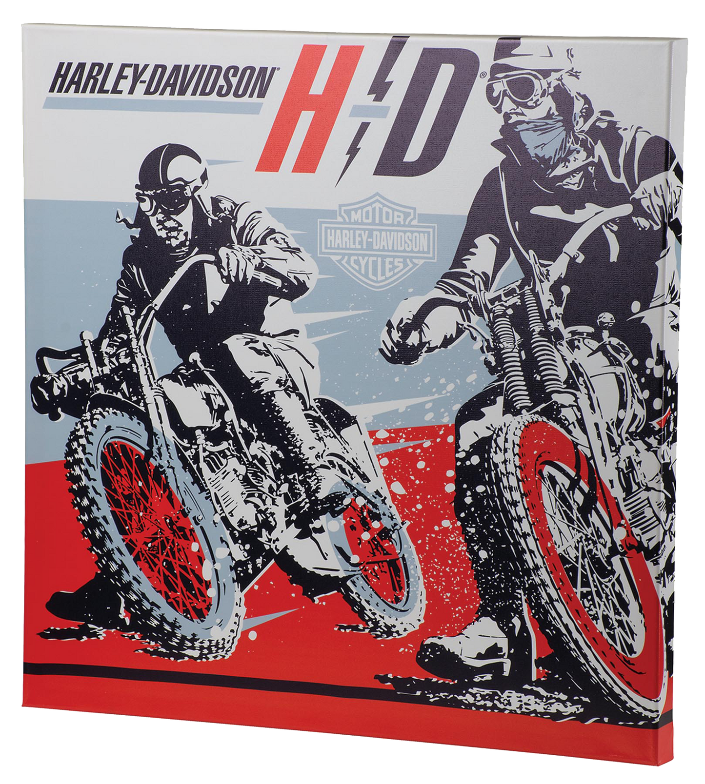 Harley Davidson Rider Canvas Print