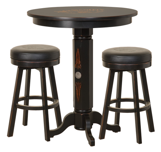 Jack Daniel s Wood Pub Table Stool Set CAVES