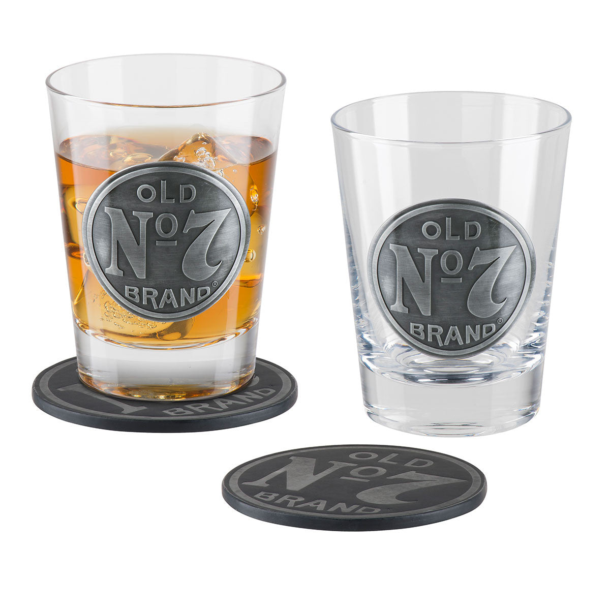 Jack Daniel's Old No. 7 Double Old Fashioned Glass Set