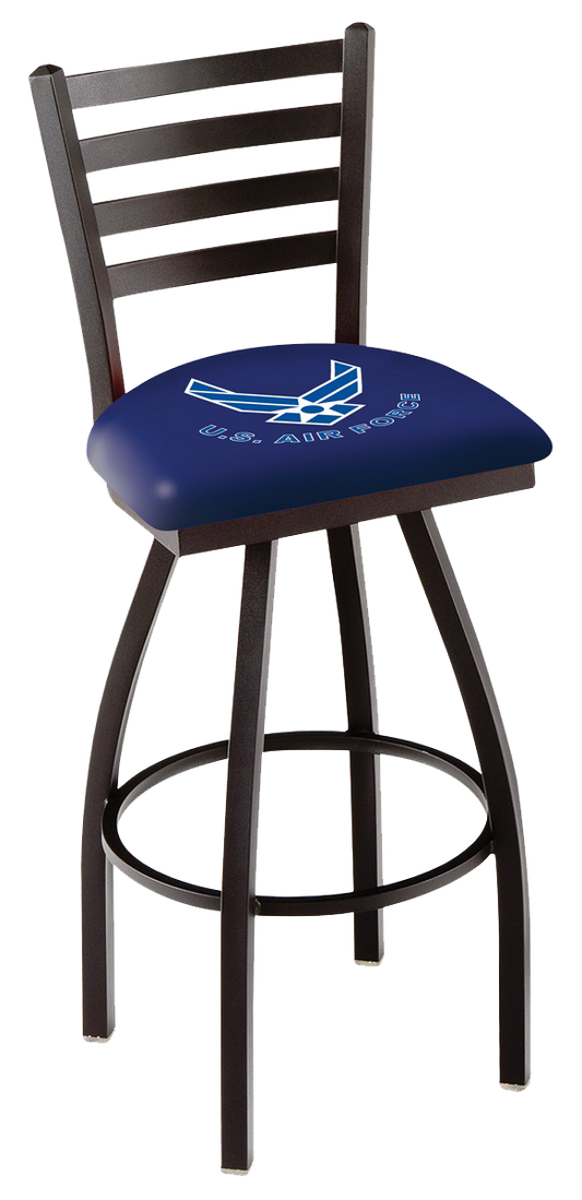 US Air Force Bar Stool with Back