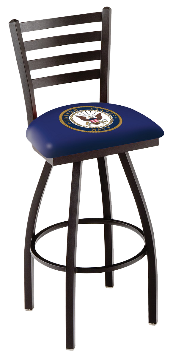US Navy Bar Stool with Back