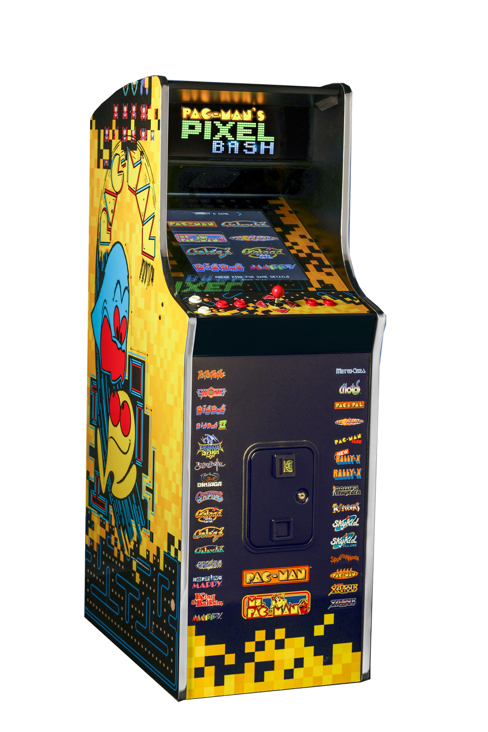 Pac-Man Pixel Bash Home Arcade Game | CAVES