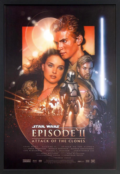 Star Wars II: Attack of the Clones Framed Poster