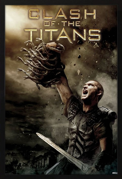 Clash of The Titans Framed Poster