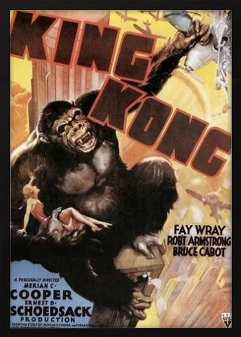 King Kong Framed Poster