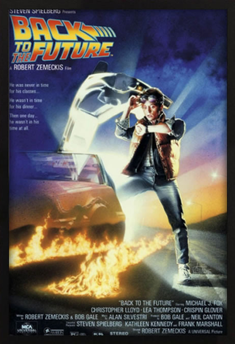 Back To the Future Movie Poster